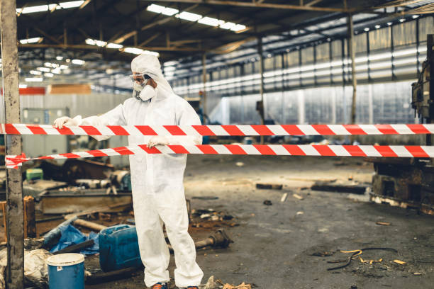 Professional Drug Lab Cleanup technician working in Richmond, CA